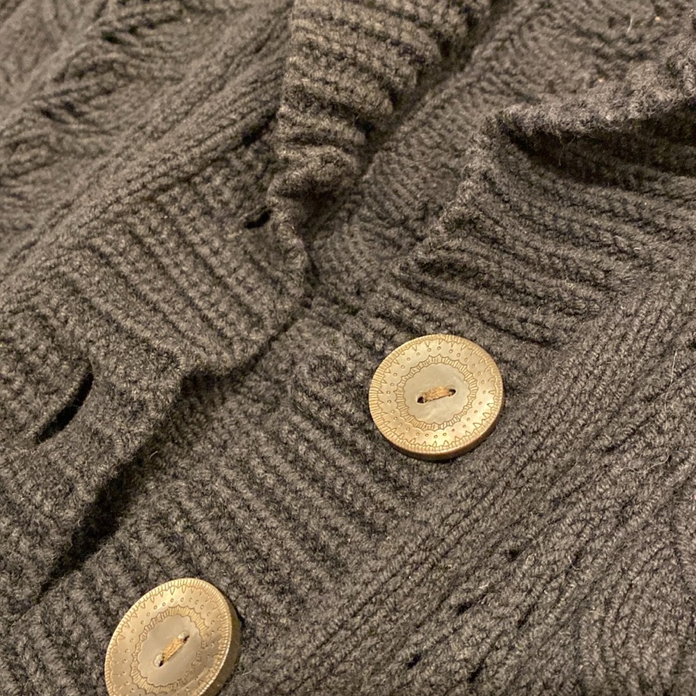 J Jill Black Long Sleeve Sweater With FLAWS Small - Picture 4 of 16
